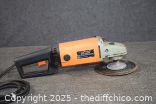 Working 9in Angle Grinder