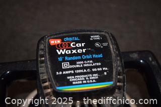 Working Car Waxer