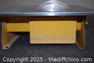 Work Force Tile Saw - Works