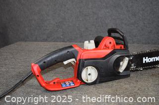 Electric 14in Working Homelite Chain Saw