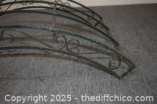 Part of a Metal Trellis 