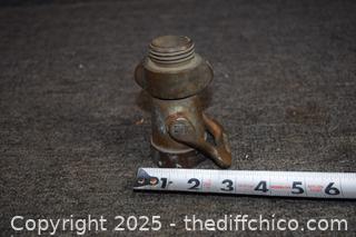 2 Vintage Fire Hose Parts