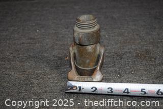 2 Vintage Fire Hose Parts