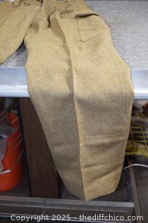 Military Dress Pants-size 18-vintage
