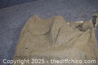 Military Dress Pants-size 18-vintage