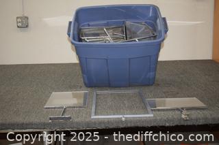 Signs - plastic inserts -tote included