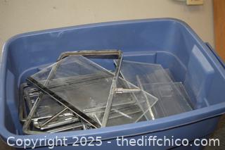 Signs - plastic inserts -tote included