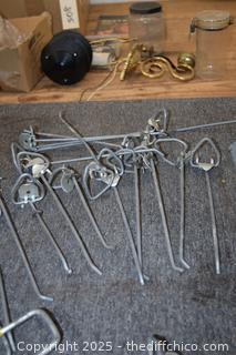Slot Board Hooks and More-tote included