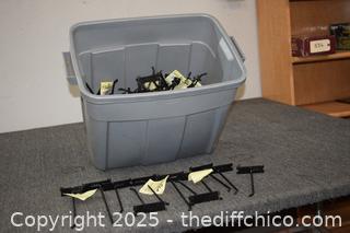 Peg Board Hooks-tote included