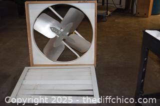 Fan 34in x 34in