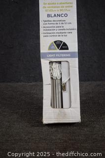 NIB Blinds 35in x 64in