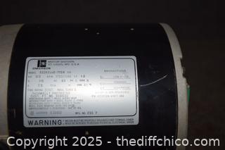 Untested 1/3HP Motor