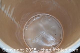 Cardboard Barrell w/lid