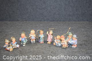 9 Hummel Ornaments