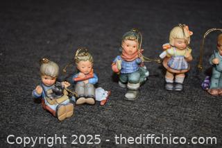 9 Hummel Ornaments
