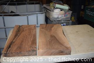 2 Awesome Pieces of Walnut