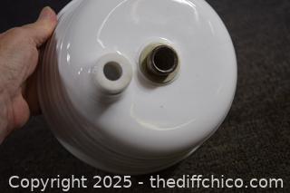 Vintage White Juicer w/ juicer part