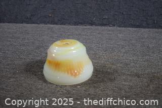 Vintage Heavy Glass Shade