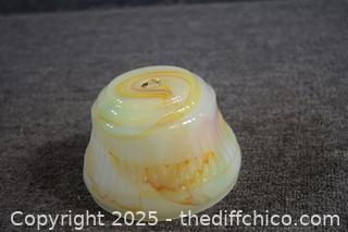 Vintage Heavy Glass Shade
