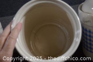 3 Pooh Canisters-see pictures