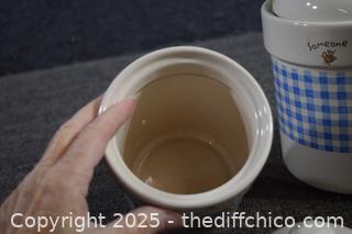 3 Pooh Canisters-see pictures