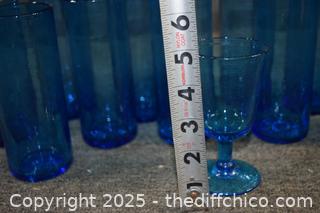 11 Drinking Glasses plus 1 odd