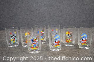 8 Disney Heavy 2000 Glasses