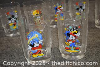 8 Disney Heavy 2000 Glasses