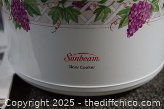 Sunbeam Working Slow Cooker