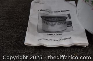 Sunbeam Working Slow Cooker