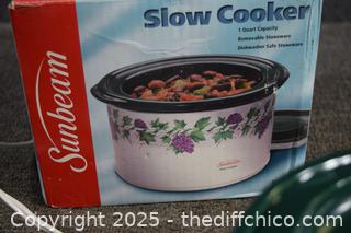 Sunbeam Working Slow Cooker
