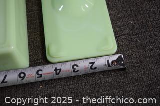Vintage Jadeite Refrigerator Dish