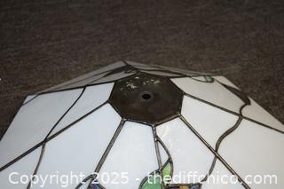 16in dia Stainglass Lamp Shade