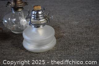 3 Oil Lamps