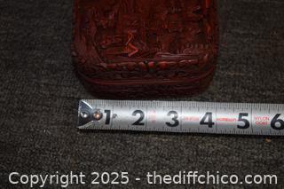 Vintage Cinnabar Box