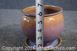 3 Vintage Pottery Pots