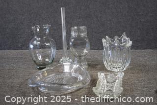 Clear Glass Lot-some old-some not