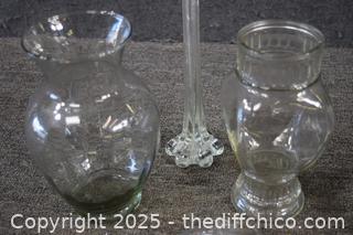 Clear Glass Lot-some old-some not