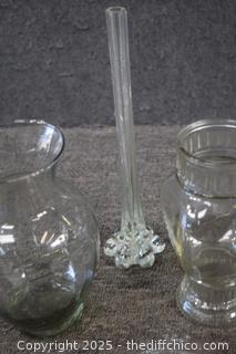 Clear Glass Lot-some old-some not