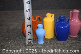 6 Pieces of Miniature Pottery