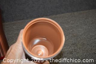 2 Red Copper Magnetic Bottom Cups