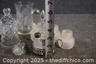 Mixed Lot of Clear Glass and More