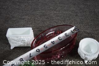 Collectible Mixed Lot of Colored Glass