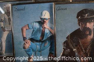 6 Framed Village People