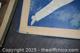 Vintage Chico State Art Class Art and More