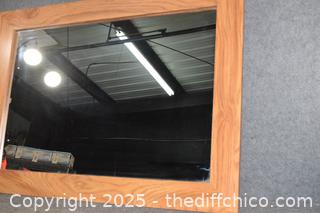 Framed Mirror - 42in x 30in