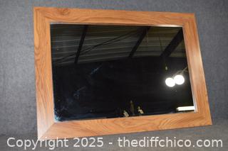 Framed Mirror - 42in x 30in