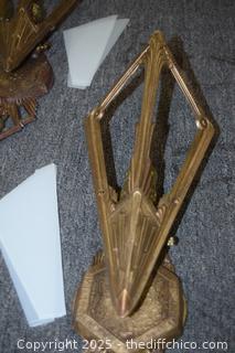 Vintage Art Deco Lights-see below