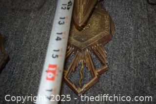 Vintage Art Deco Lights-see below