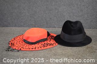 2 Vintage Hats